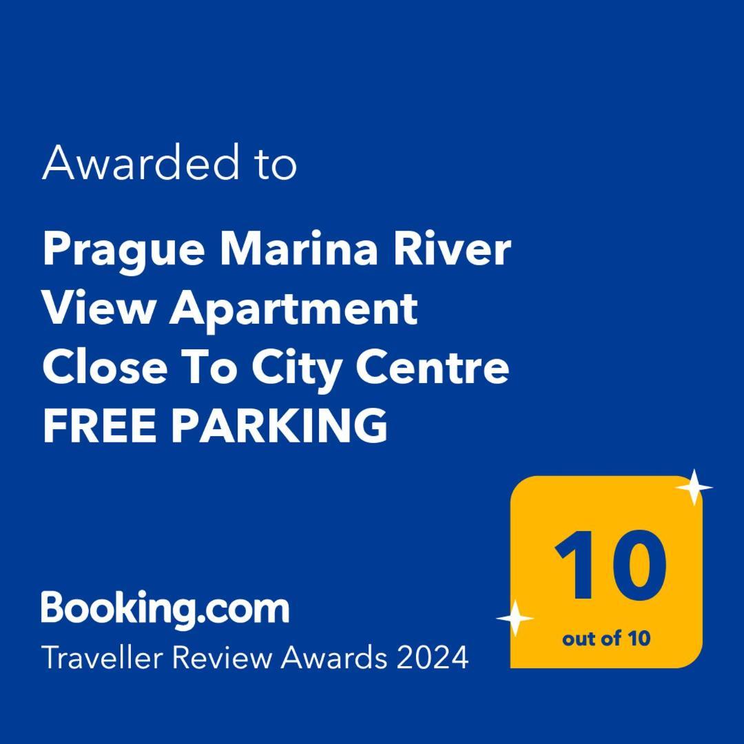 Prague Marina River View Apartment Close To City Centre Free Parking Exteriér fotografie